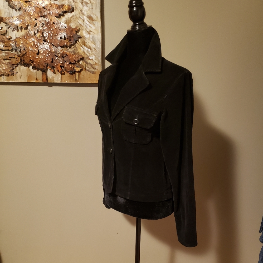 Black corduroy jacket
